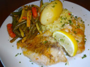 Baked Snapper at Kisamos Greek Taverna