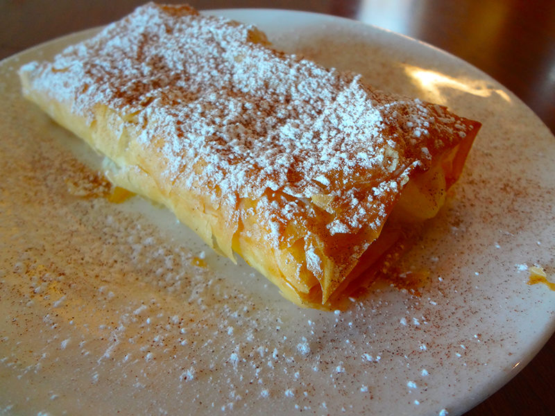 Bougatsa at Kisamos Greek Taverna