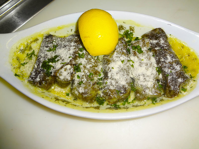 Dolmathes at kisamos Greek Taverna