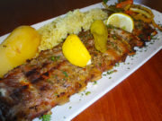 Greek Style Ribs at Kisamos Restaurant