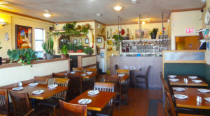 Kisamos Restaurant Seating