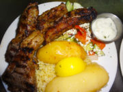 Lamb Chops at Kisamos Greek Taverna