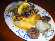 Meat Platter for Two at Kisamos Taverna