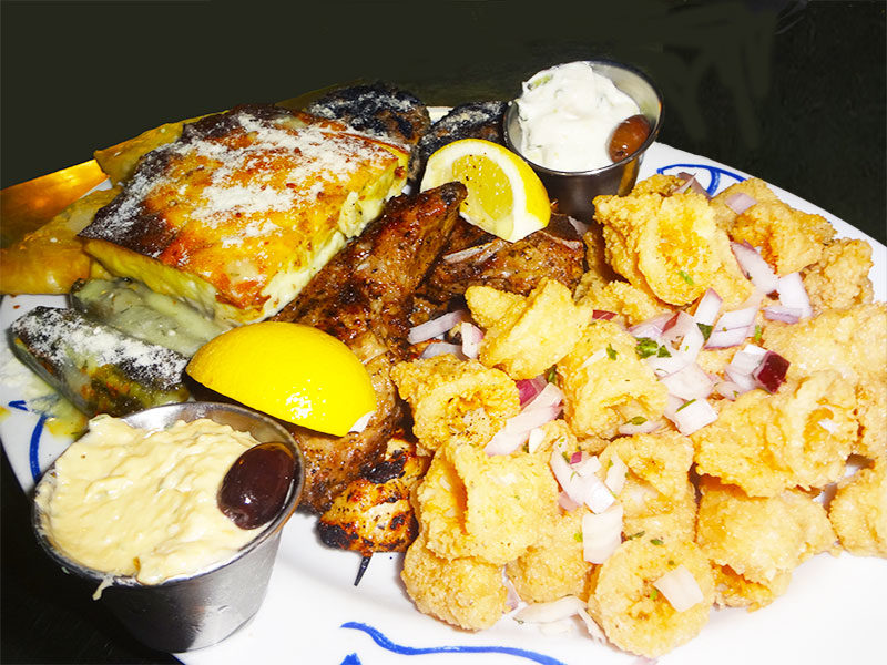 Mezethes Platter for Two at Kisamos