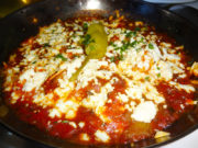 Prawns Saganaki at Kisamos Greek Taverna