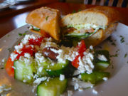 Vegetarian Sandwich at Kisamos Taverna